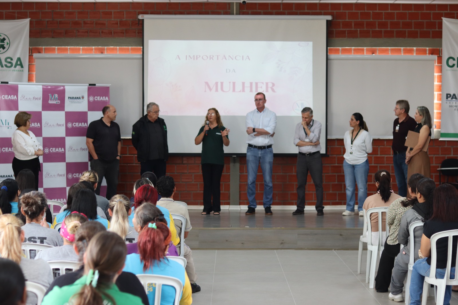Ceasa Paraná promove ação pra o Dia da Mulher