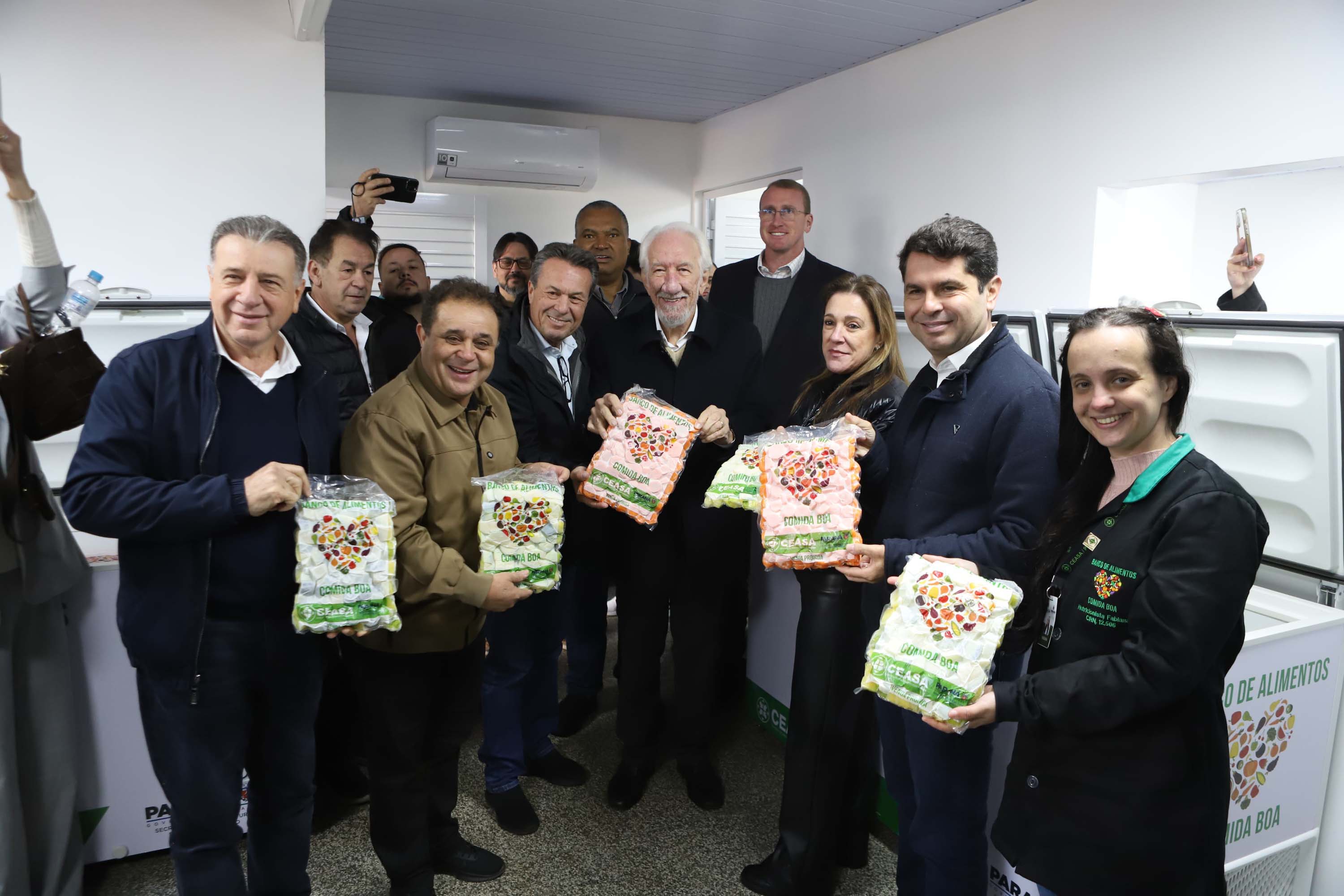 Estado moderniza Banco de Alimentos da Ceasa Cascavel