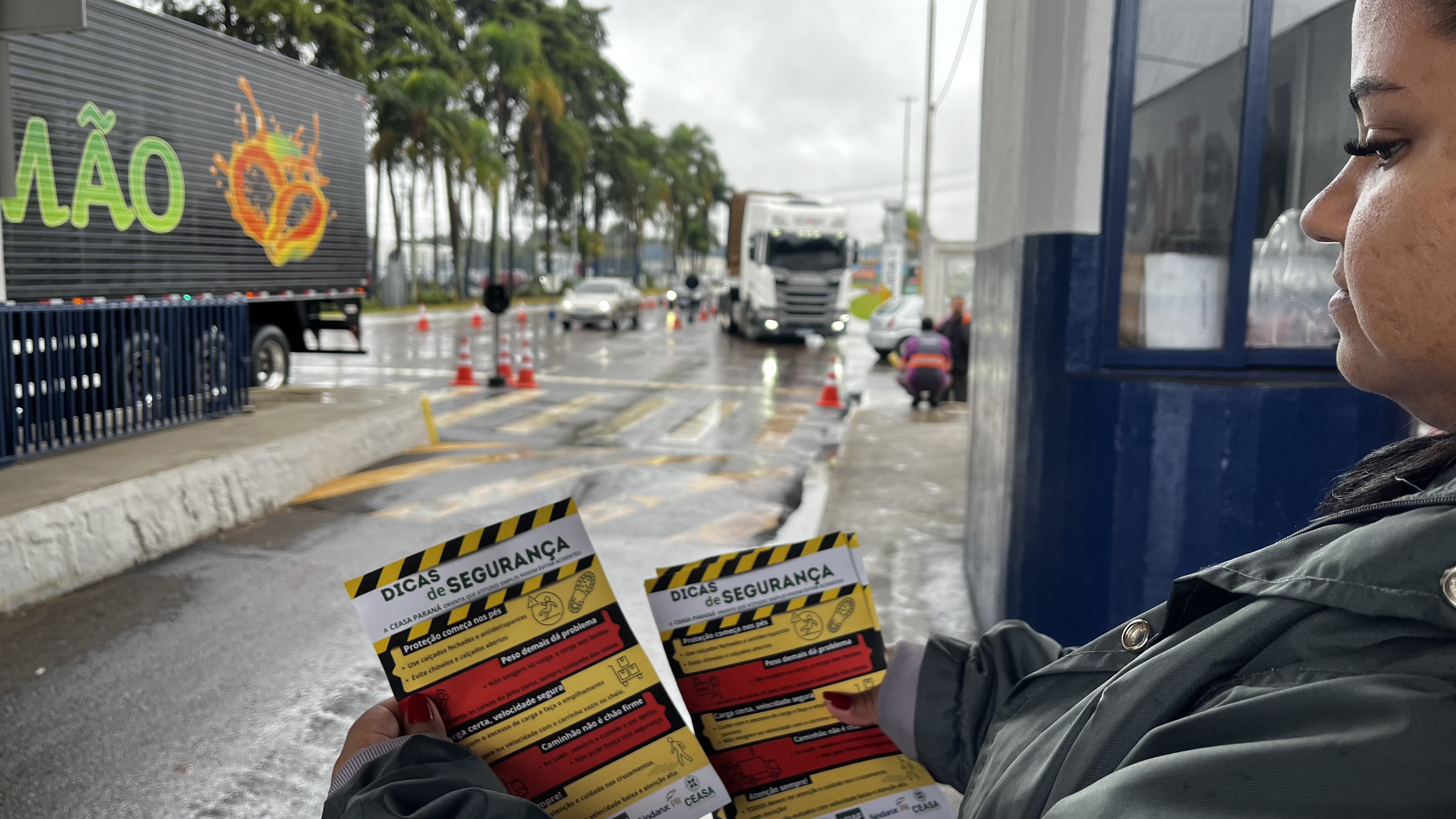 Ceasa Paraná orienta sobre cuidados de segurança no dia a dia das unidades