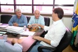 Diretoria com o prefeito de Cascavel