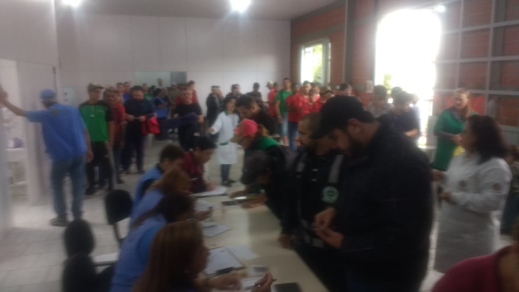 Vacinação Ceasa Curitiba