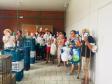 Dia Nacional do Fusca, no Mercado do Produtor da Ceasa, faz ação solidária para famílias do Banco de Alimentos