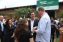 O governador Carlos Massa Ratinho Junior e o ministro do Desenvolvimento Agrário e Agricultura Familiar, Paulo Teixeira, visitam a Ceasa Curitiba nesta sexta-feira (08).