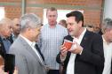 O governador Carlos Massa Ratinho Junior e o ministro do Desenvolvimento Agrário e Agricultura Familiar, Paulo Teixeira, visitam a Ceasa Curitiba nesta sexta-feira (08).