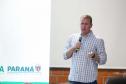 O governador Carlos Massa Ratinho Junior e o ministro do Desenvolvimento Agrário e Agricultura Familiar, Paulo Teixeira, visitam a Ceasa Curitiba nesta sexta-feira (08).