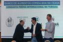 O governador Carlos Massa Ratinho Junior e o ministro do Desenvolvimento Agrário e Agricultura Familiar, Paulo Teixeira, visitam a Ceasa Curitiba nesta sexta-feira (08).