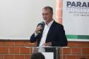 O governador Carlos Massa Ratinho Junior e o ministro do Desenvolvimento Agrário e Agricultura Familiar, Paulo Teixeira, visitam a Ceasa Curitiba nesta sexta-feira (08).
