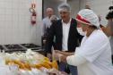 O governador Carlos Massa Ratinho Junior e o ministro do Desenvolvimento Agrário e Agricultura Familiar, Paulo Teixeira, visitam a Ceasa Curitiba nesta sexta-feira (08).