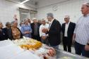 O governador Carlos Massa Ratinho Junior e o ministro do Desenvolvimento Agrário e Agricultura Familiar, Paulo Teixeira, visitam a Ceasa Curitiba nesta sexta-feira (08).