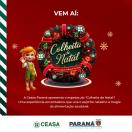 Ceasa Paraná apresenta "A Colheita de Natal" com espetáculos e decoração inédita