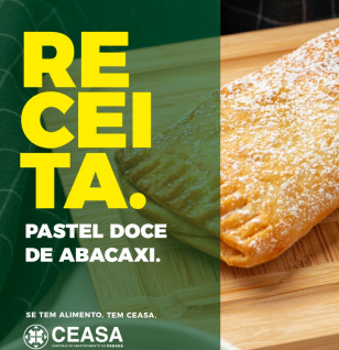 Pastel doce de abacaxi