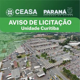 Aviso de Licitação