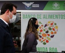 Governo comemora um ano do Banco de Alimentos da Ceasa Paraná