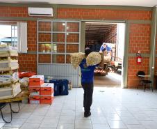 Doação de 12 toneladas