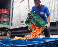 Ceasa Paraná envia mais de 25 toneladas de alimentos para cidades afetadas pelas chuvas 