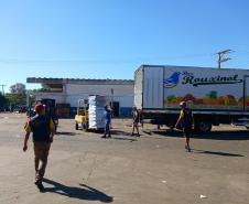 Ceasas do Paraná se mobilizam para fazer doações a população afetada no Rio Grande do Sul