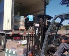 Ceasas do Paraná se mobilizam para fazer doações a população afetada no Rio Grande do Sul