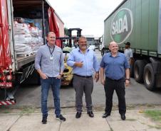 Ceasas do Paraná se mobilizam para fazer doações a população afetada no Rio Grande do Sul