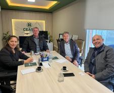 Ceasa Paraná Recebe Visita de Representantes da Embaixada do Reino dos Países Baixos para Fortalecer Iniciativas de Segurança Alimentar