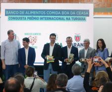 Cofundadora do Pacto Contra Fome elogia Banco de Alimentos do Paraná: "modelo espetacular"