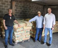 Ceasa Paraná recebe doação da Conab para fortalecer o Banco de Alimentos Comida Boa
