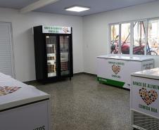 Ceasa reinaugura novo espaço do Banco de Alimentos de Cascavel