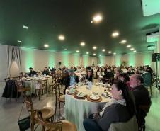 Ceasa Paraná celebra conquistas do Banco de Alimentos Comida Boa em jantar de agradecimento em Cascavel