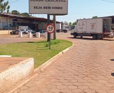Ceasa de Cascavel recebe caminhão para o programa Banco de Alimentos-Comida Boa