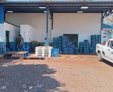 Ceasa de Cascavel recebe caminhão para o programa Banco de Alimentos-Comida Boa