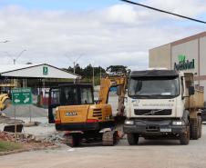 Ceasa paraná inicia obras de pavimentação na unidade de Curitiba