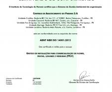 Marco Histórico na Ceasa Paraná