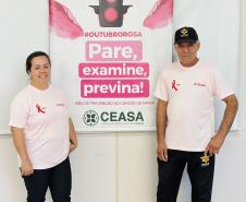 Ceasas de Curitiba e Foz do Iguaçu terão ações do Outubro Rosa