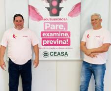 Ceasas de Curitiba e Foz do Iguaçu terão ações do Outubro Rosa