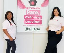 Ceasas de Curitiba e Foz do Iguaçu terão ações do Outubro Rosa