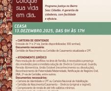 Ceasa Curitiba vai sediar evento de cidadania e casamento coletivo em dezembro