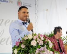 Casamento coletivo reúne 403 casais e mais de 4 mil pessoas na Ceasa Curitiba