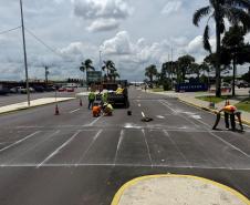 Ceasa Paraná entra na reta final das obras viárias na Unidade de Curitiba