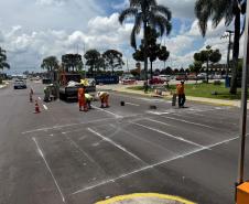 Ceasa Paraná entra na reta final das obras viárias na Unidade de Curitiba