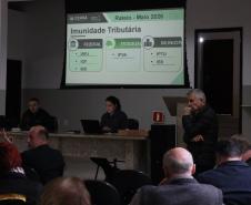 Ceasa Curitiba e Sindaruc alinham gestão ambiental, ISO 14001, imunidade tributária e regras societárias em reunião de rateio