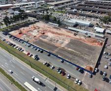 Ceasa Curitiba avança nas obras do novo Mercado de Flores com início das fundações