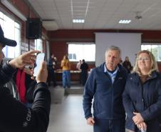 Ação de saúde na Ceasa Curitiba imuniza mais de 300 pessoas contra a gripe.