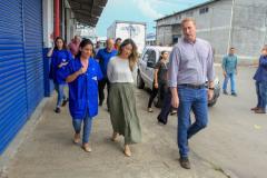 Primeira-Dama do Paraná visita a Ceasa