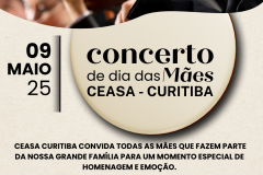 Ceasa Paraná celebra o Dia das Mães com concerto especial