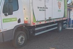 Ceasa de Cascavel recebe caminhão para o programa Banco de Alimentos-Comida Boa