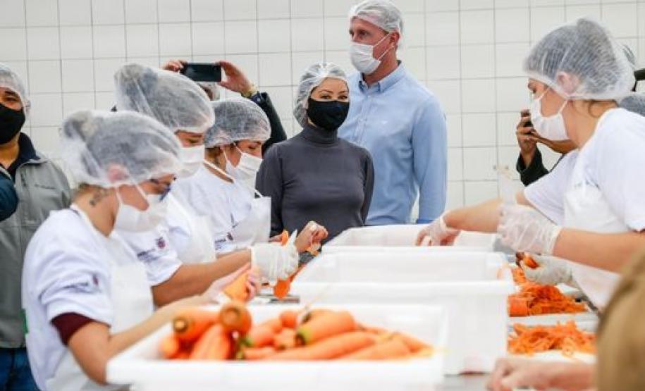 Governo comemora um ano do Banco de Alimentos da Ceasa Paraná