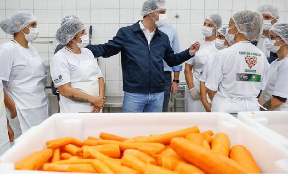 Governo comemora um ano do Banco de Alimentos da Ceasa Paraná