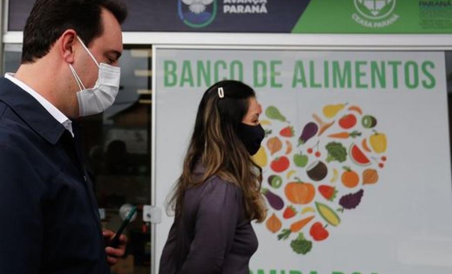 Governo comemora um ano do Banco de Alimentos da Ceasa Paraná