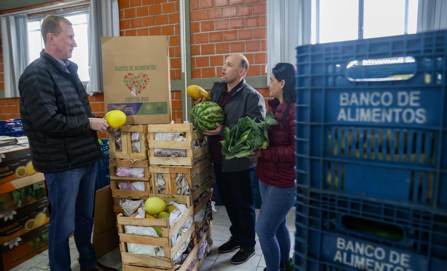 Arrecadação de alimentos na Ceasa Curitiba supera expectativa e chega a 33 toneladas