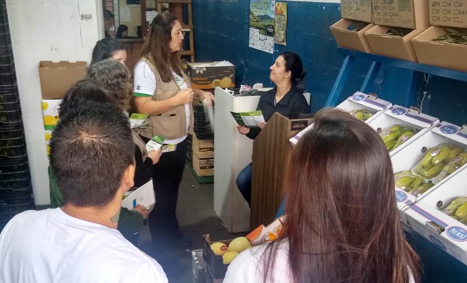 Ceasa Curitiba inicia campanha de conscientização de ambiente limpo