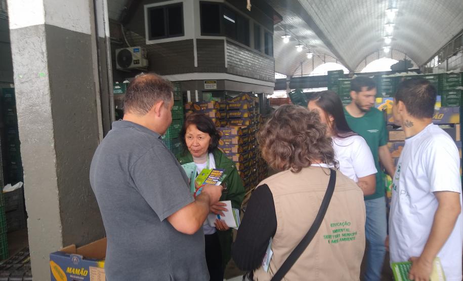 Ceasa Curitiba inicia campanha de conscientização de ambiente limpo